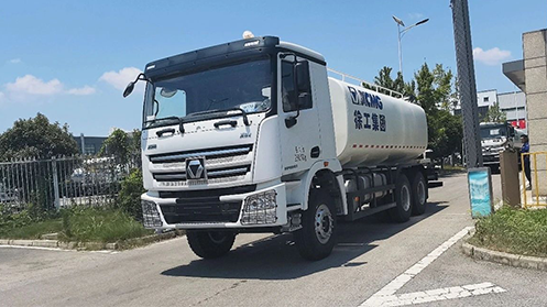 20余臺徐工灑水車再出海！這一站—>非洲塞內加爾