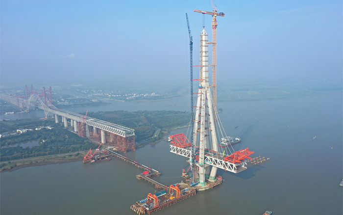 你好，“常泰”，徐工助力世界級橋梁工程建設！