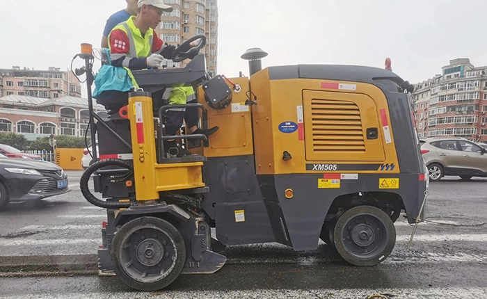 徐工XM505市政道路銑刨施工：杭州城市道路煥新升級的高效之選