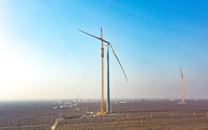 雙塔擎風！XGL3300-220S助建華北平原400MW風電項目
