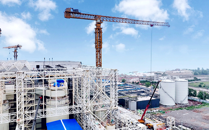 向海而綠！徐工XGT2230-100S助建大連垃圾焚燒發電廠