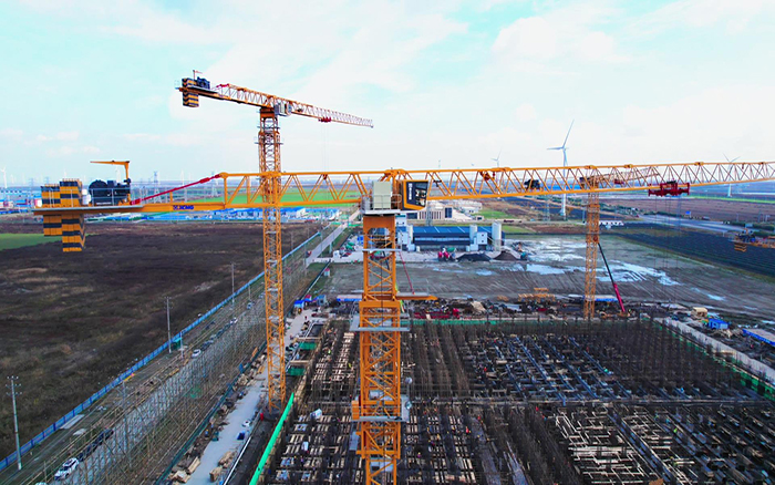 徐工大噸位群塔助建如東100MWh重力儲能項目